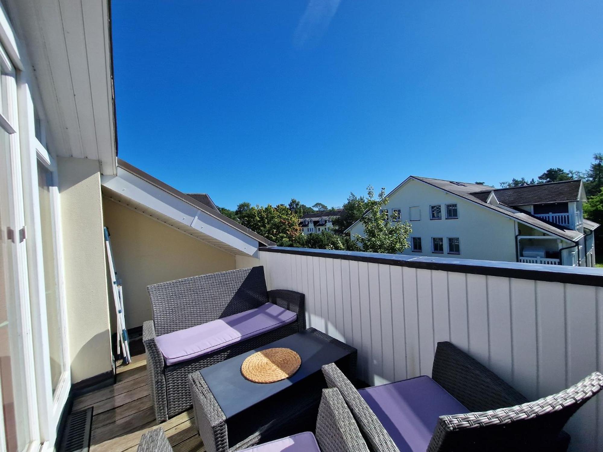 Duenenpark Binz - Komfortplus Ferienwohnung Mit 1 Schlafzimmer Und Balkon Im Dachgeschoss 231 Экстерьер фото
